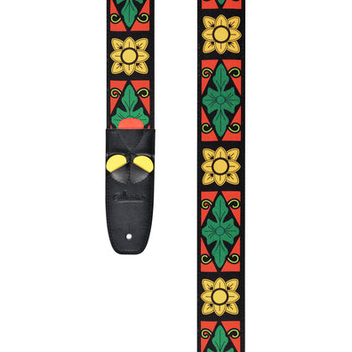 AMUMU Reggae Cross Guitar Strap -PC14P